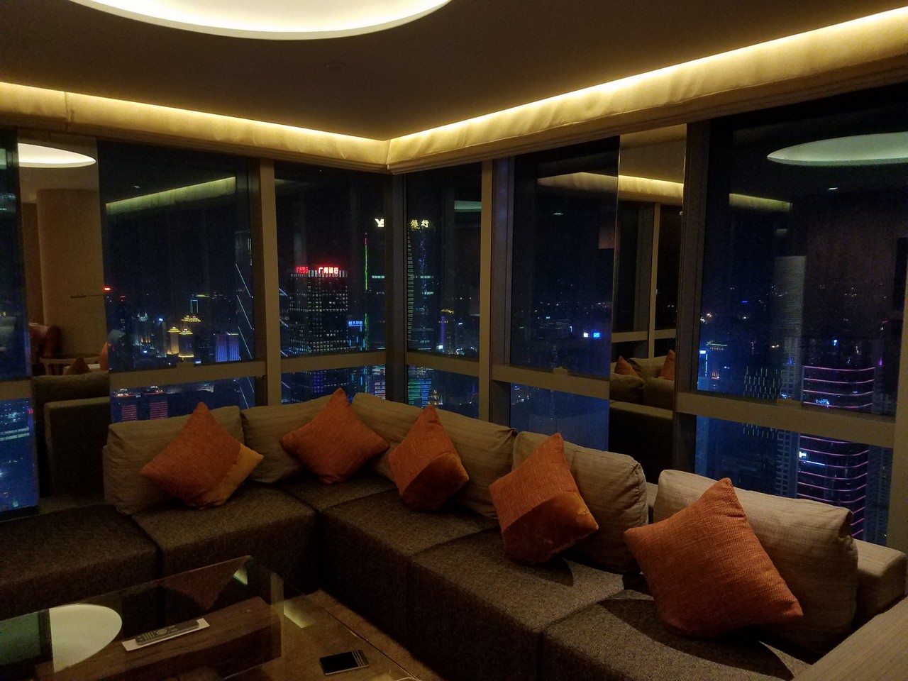 The suite by night 