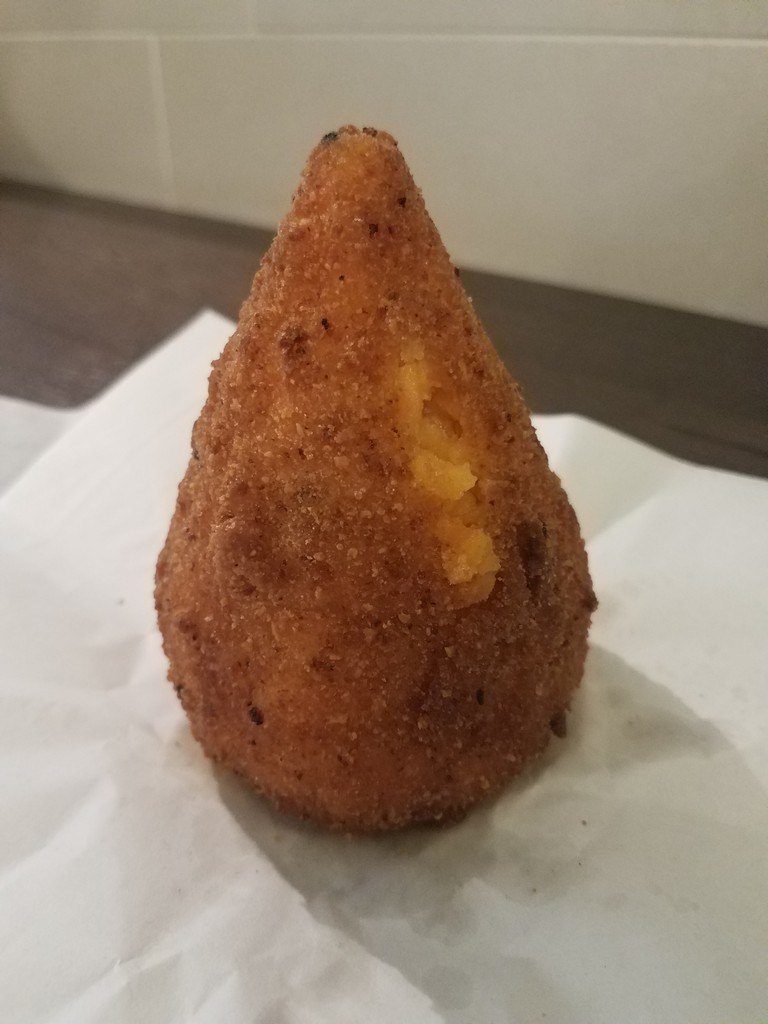 a fried food on a paper