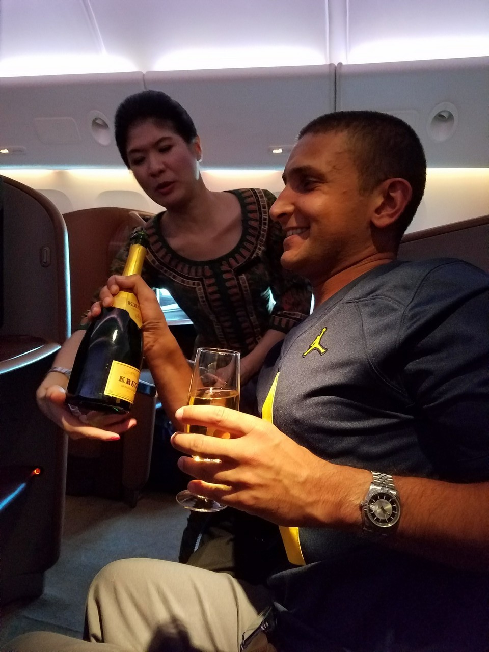 Singapore Airlines First to Moscow: Lobster, Krug, Givenchy, Prada