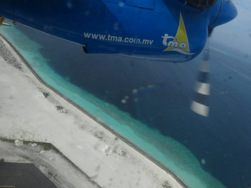 maldives sea plane