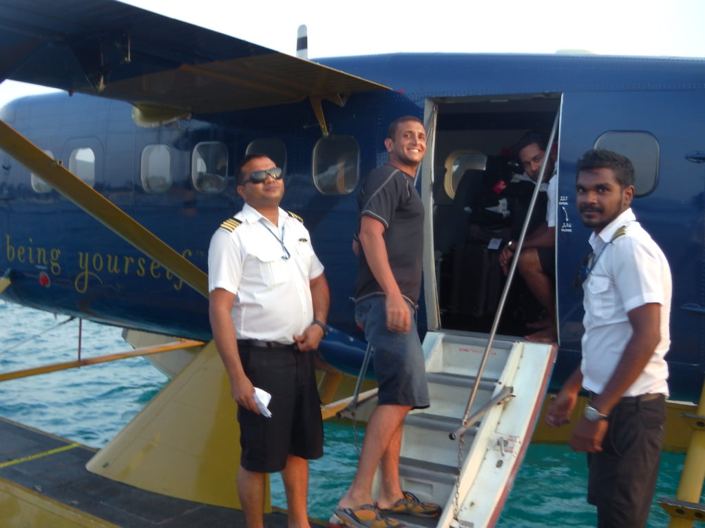 maldives sea plane
