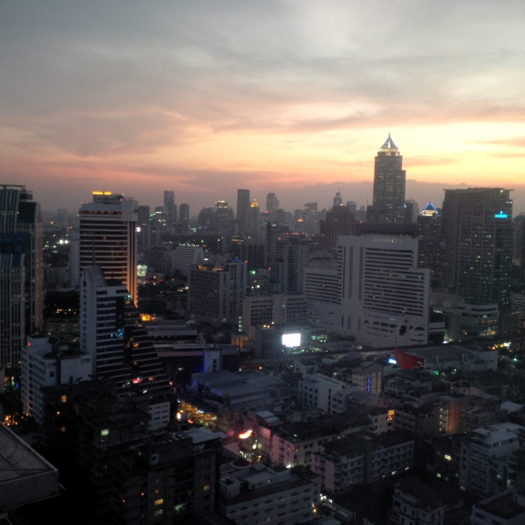 Another night in Bangkok. 