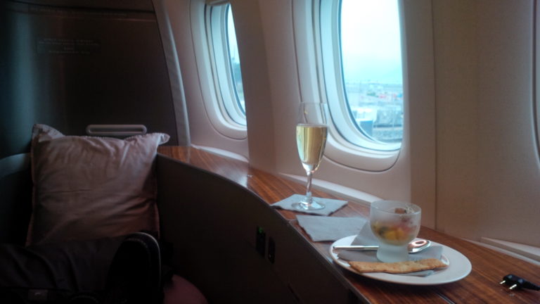 Cathay Pacific First Class 777-300ER