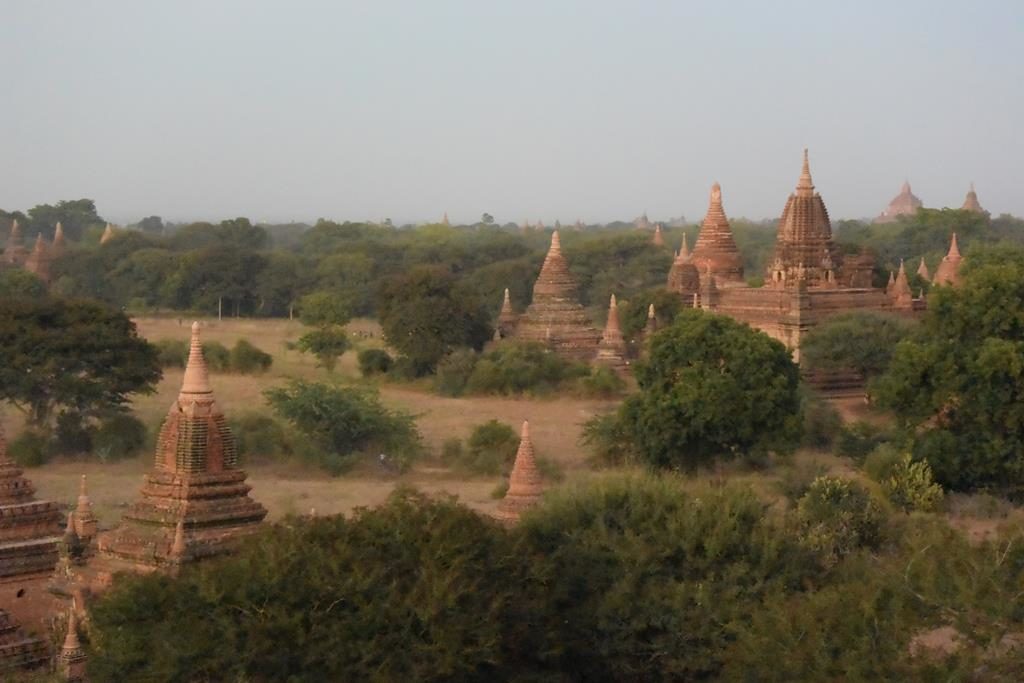 The surrounding pagodas 