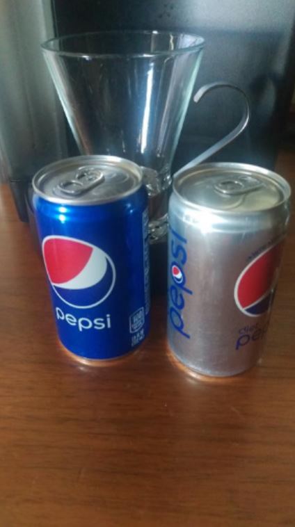 I meant Pepsi & Diet Pepsi