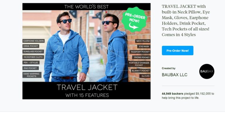 The World’s Best Travel Jacket: Shipping Soon!