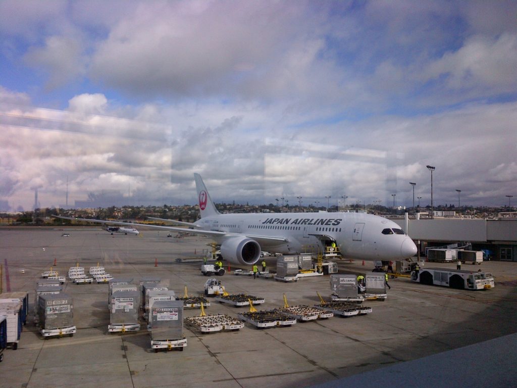 The Dreamliner to Tokyo