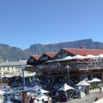 in winter the clouds go right over table mountain as seen here in summer