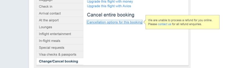 British Airways Promotes Gloom