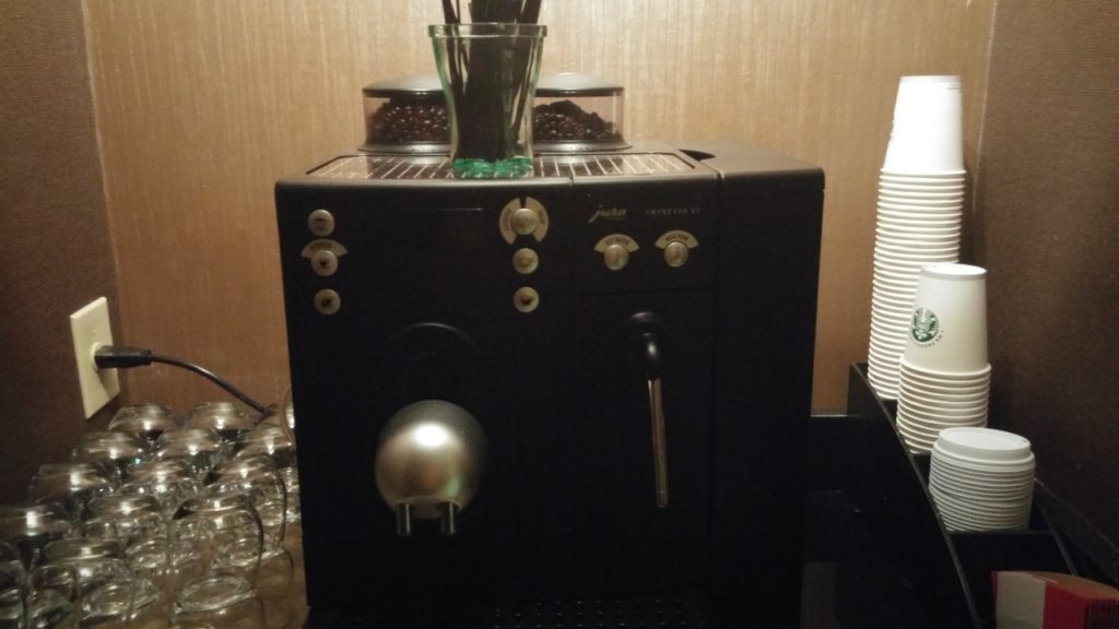 Lounge coffee machine