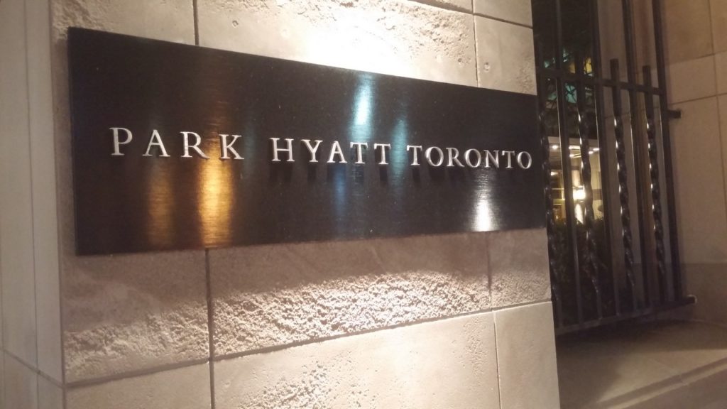 The Park Hyatt Toronto