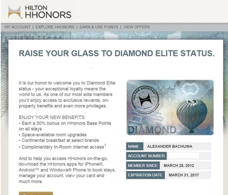 And Now Hilton Diamond: The Gluttony Continues