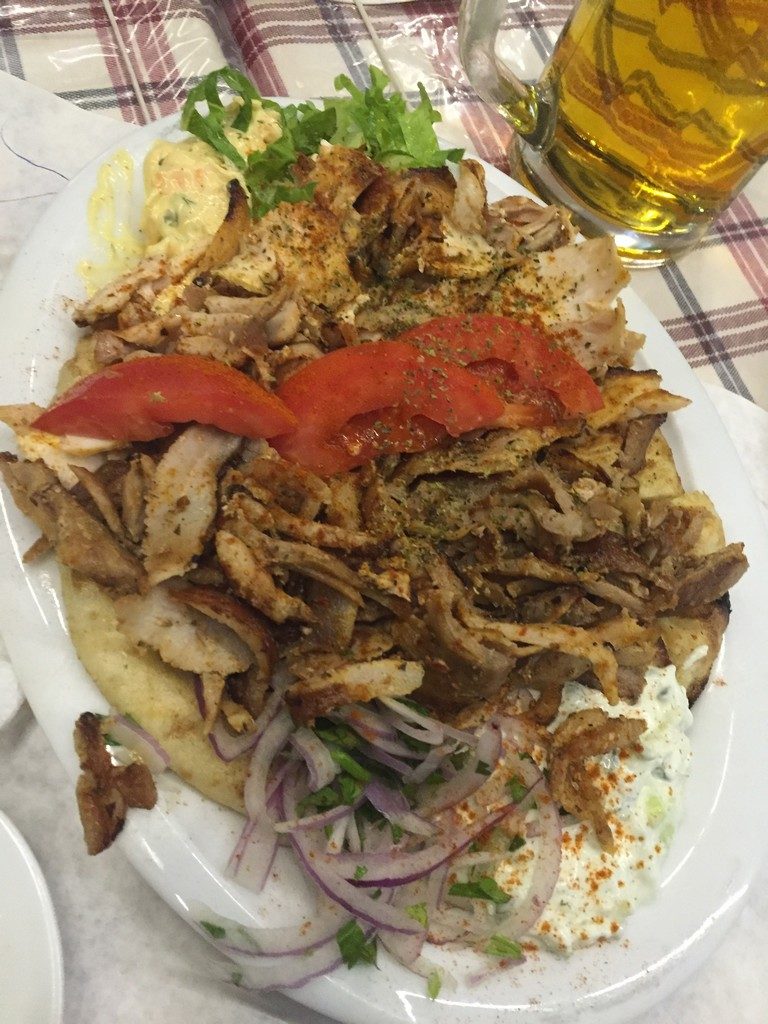 Dine in gyro