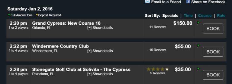 Citi Prestige Golf: Book Free Rounds 6 Months Out!