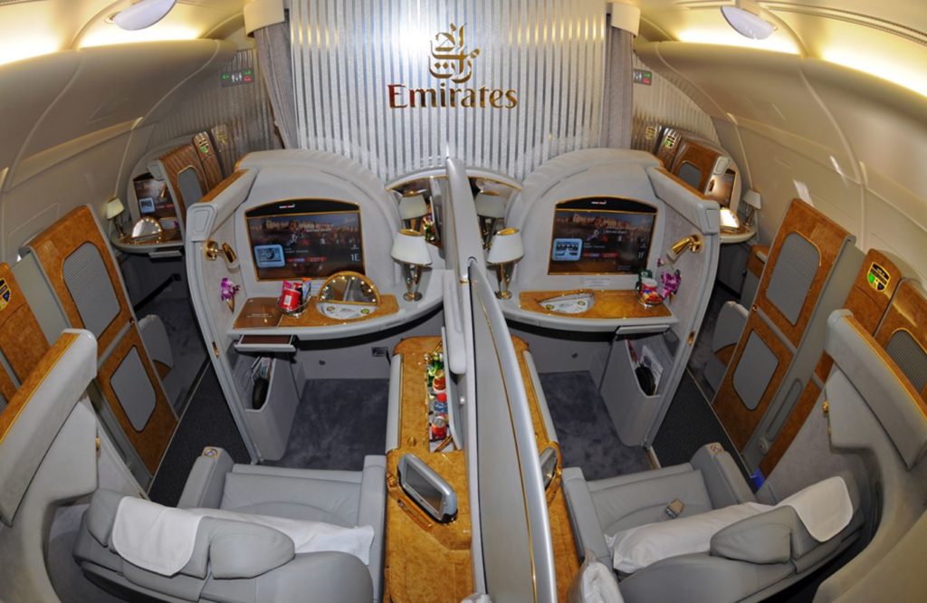 Emirates Shower Class