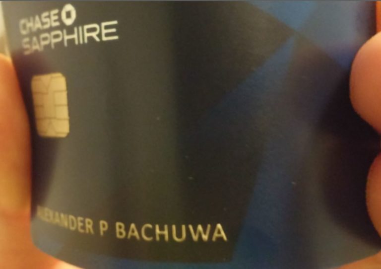 Chase Sapphire: Great Downgrade to Plastic