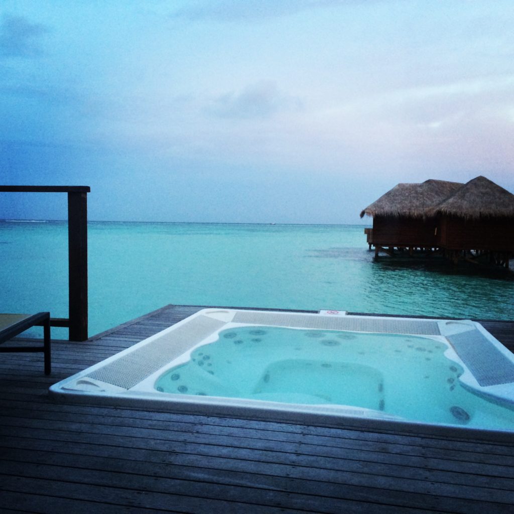 The overwater bungalow: now is not the time to be cheap