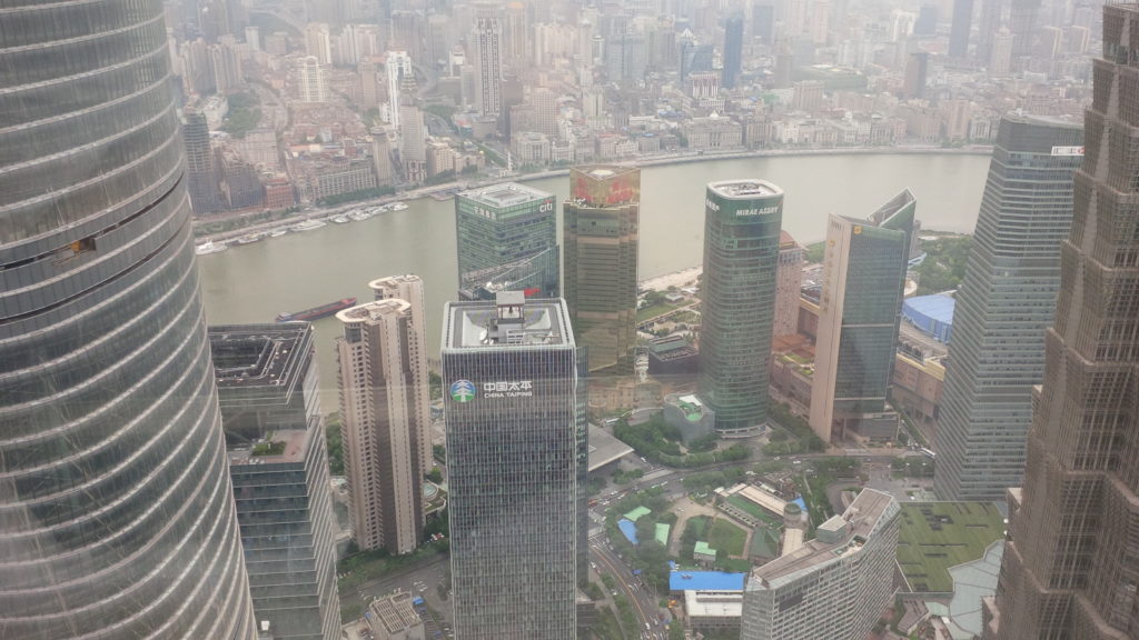 View from Park Hyatt Shanghai