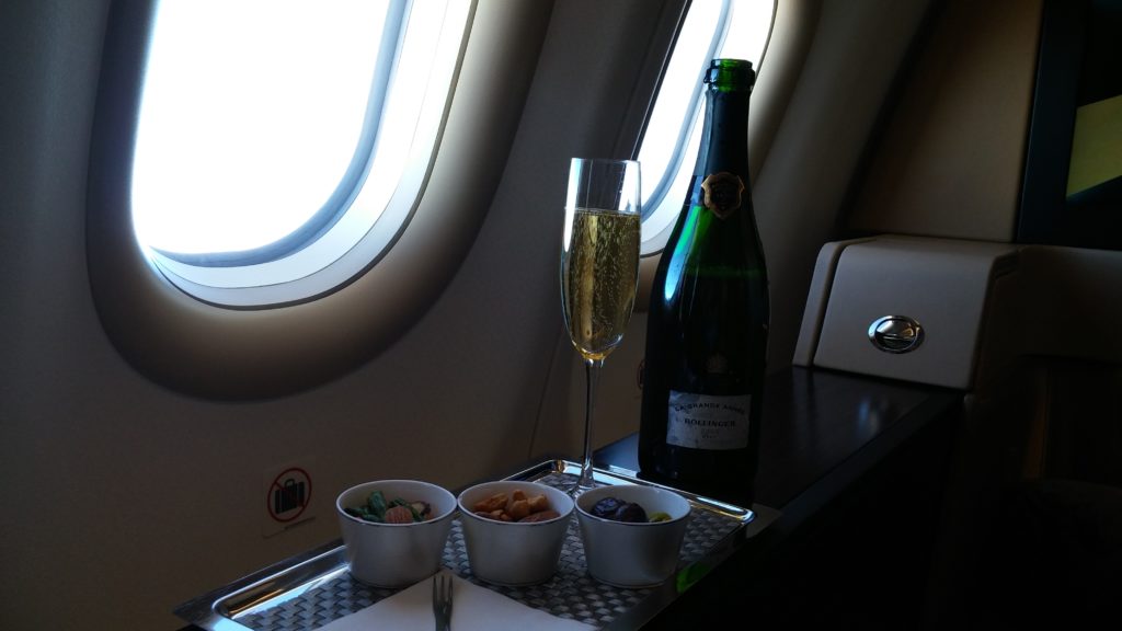 I assume apartments will have the same champagne as 777