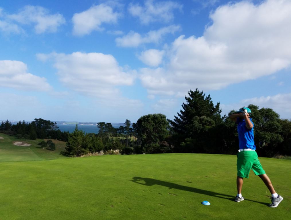Great golf in NZ