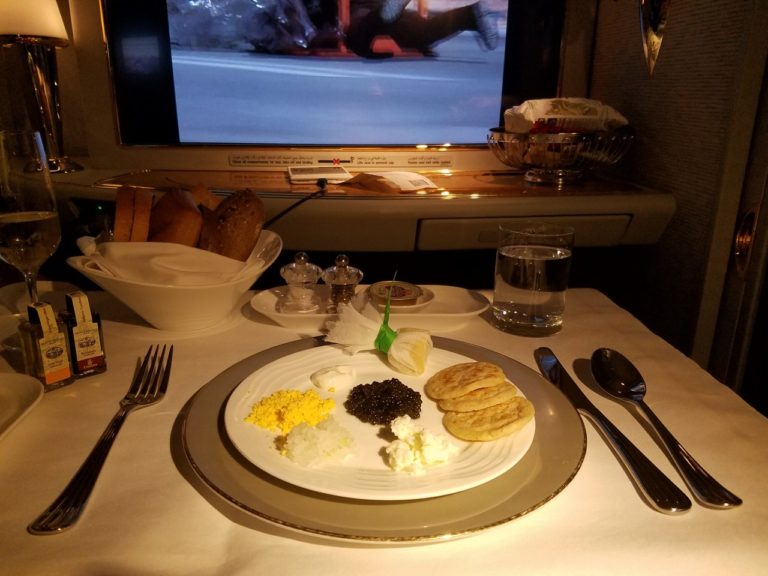 Emirates First Class to Shanghai: Don’t Stop the Party