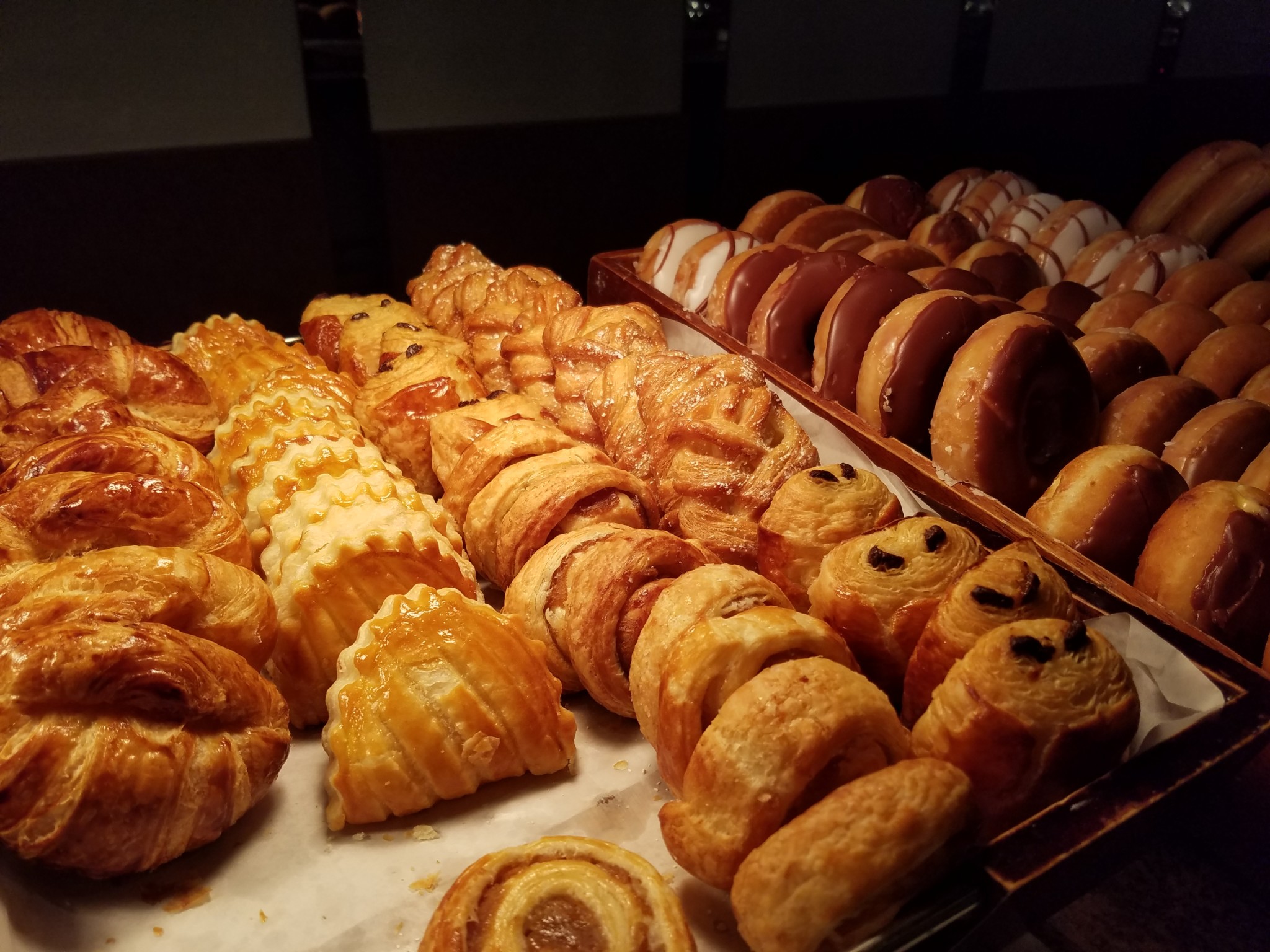 The pastries 