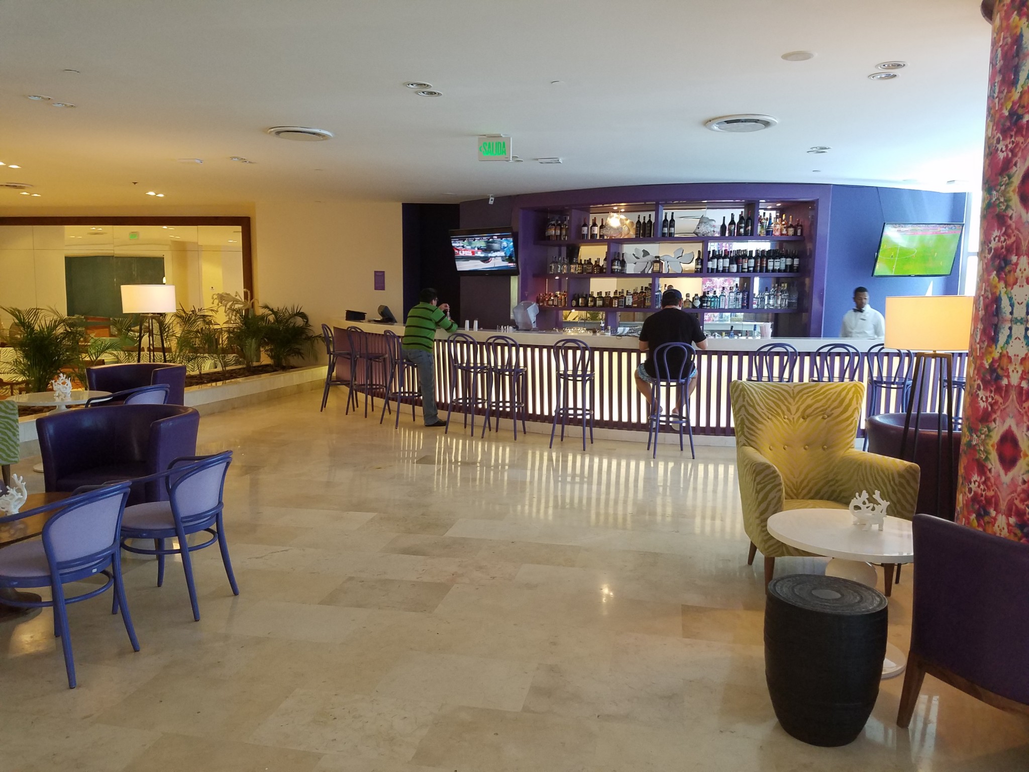 Lobby bar area 