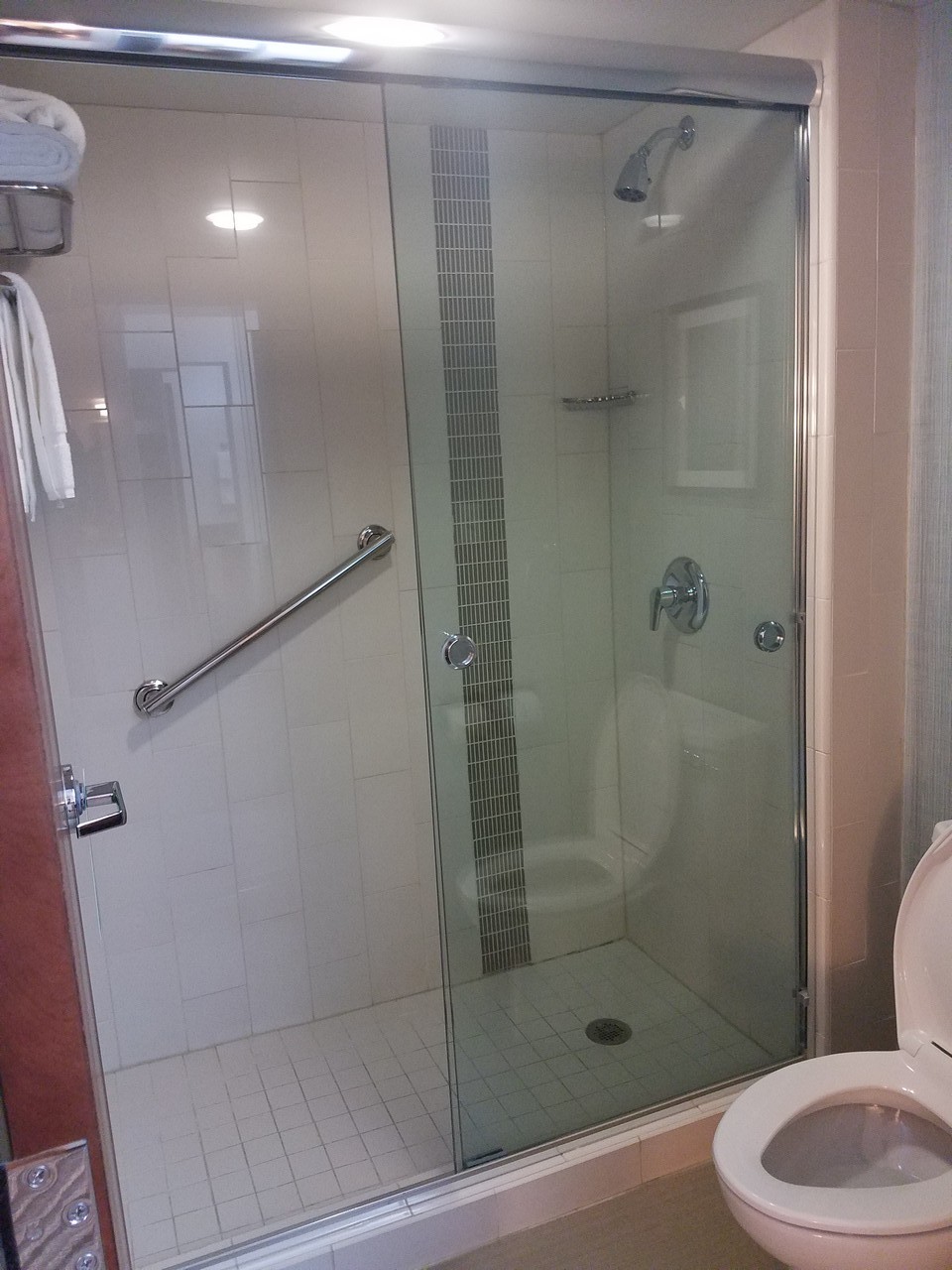 Hyatt Place shower