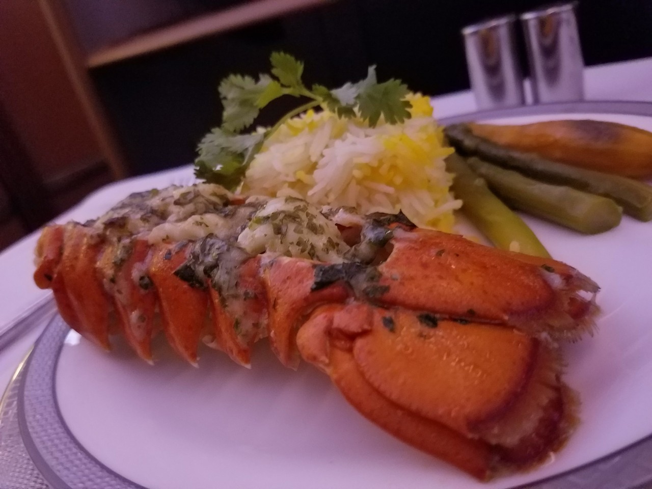 Lobster and saffron 