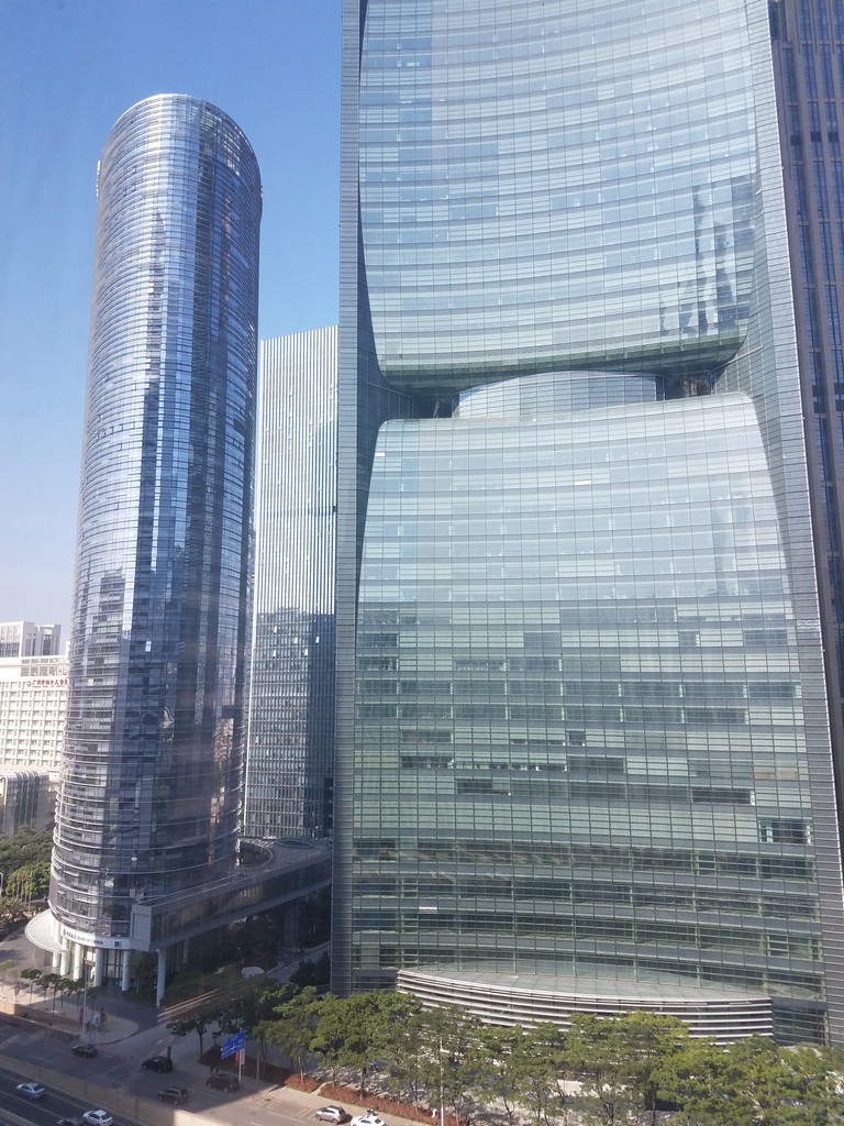 View of the buildings from the bedroom