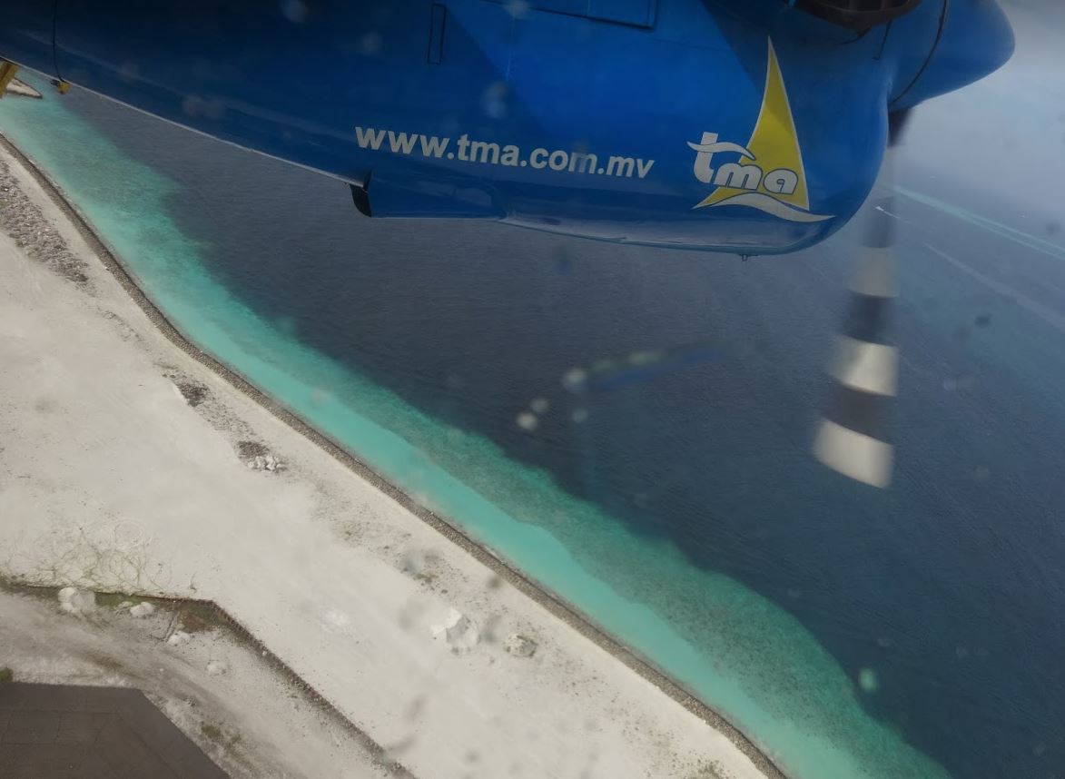 Maldives seaplane causing drama in paradise. 