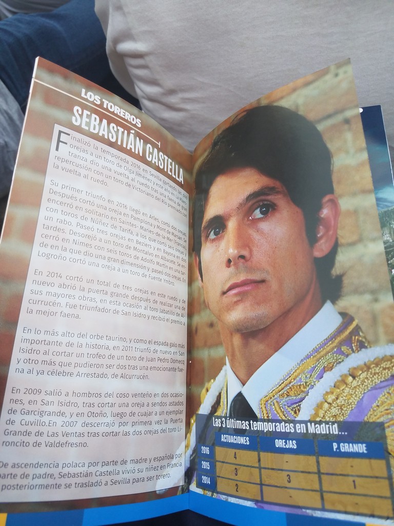 a magazine with a man's face