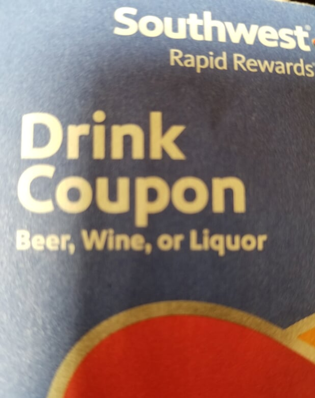 Southwest Drink Coupon Drawing!