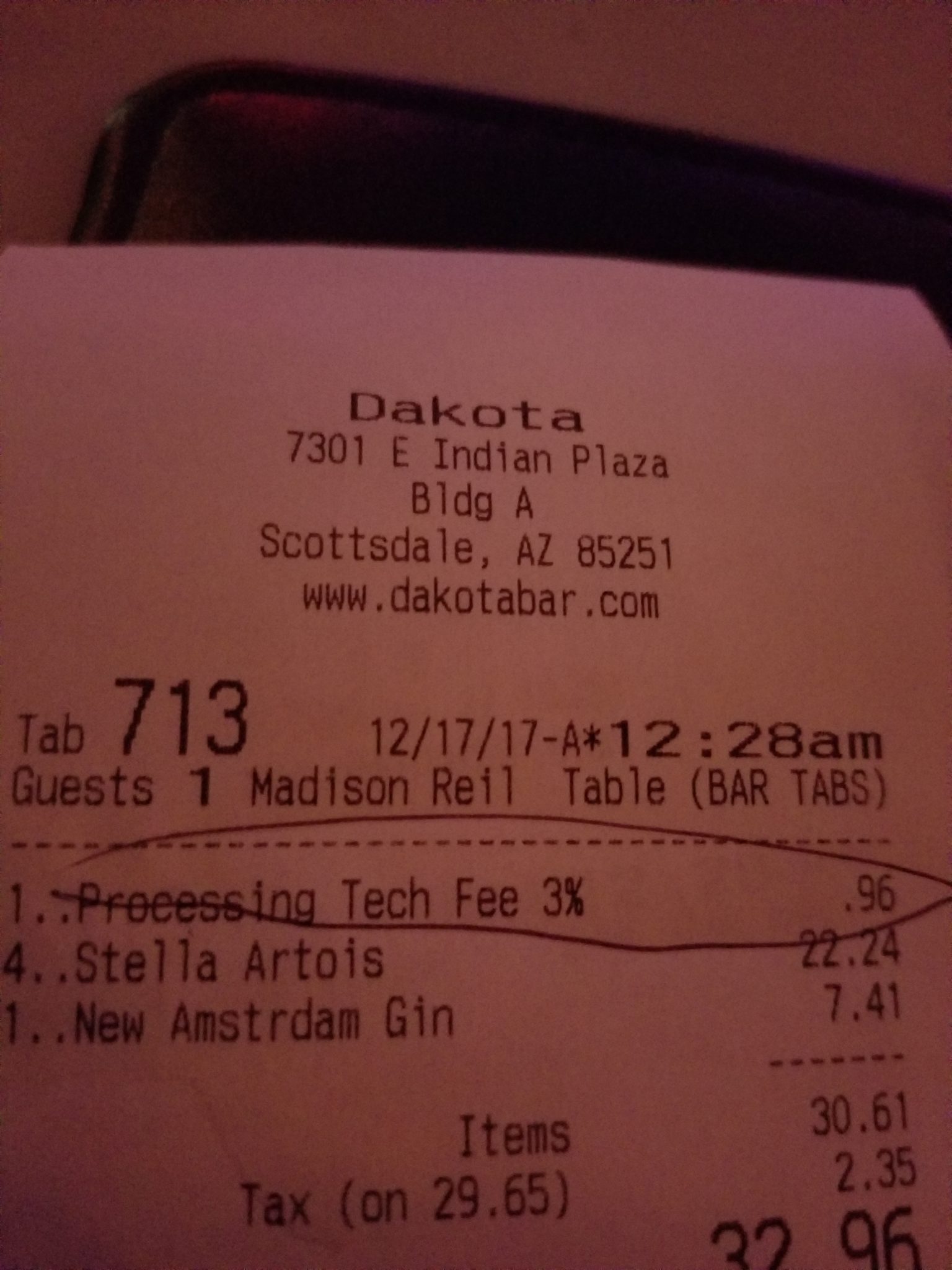 a receipt with a date and numbers