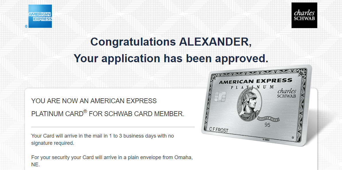 AmEx Platinum Card for Schwab Review (2023.8 Update: 80k Offer