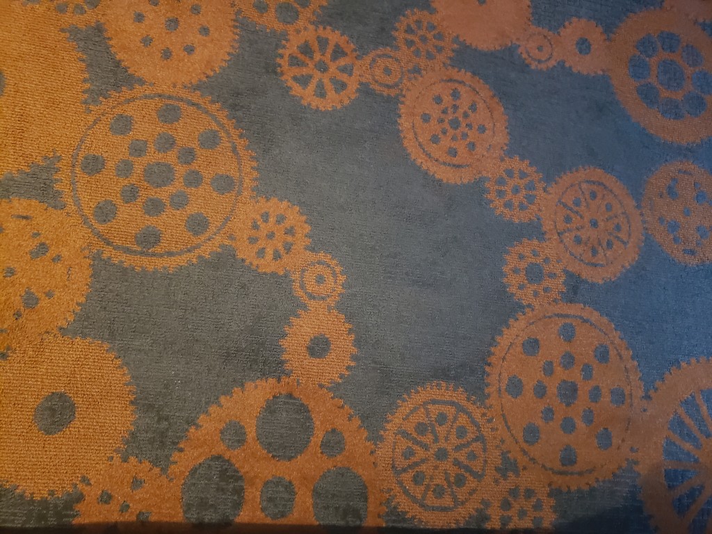 a close up of a fabric