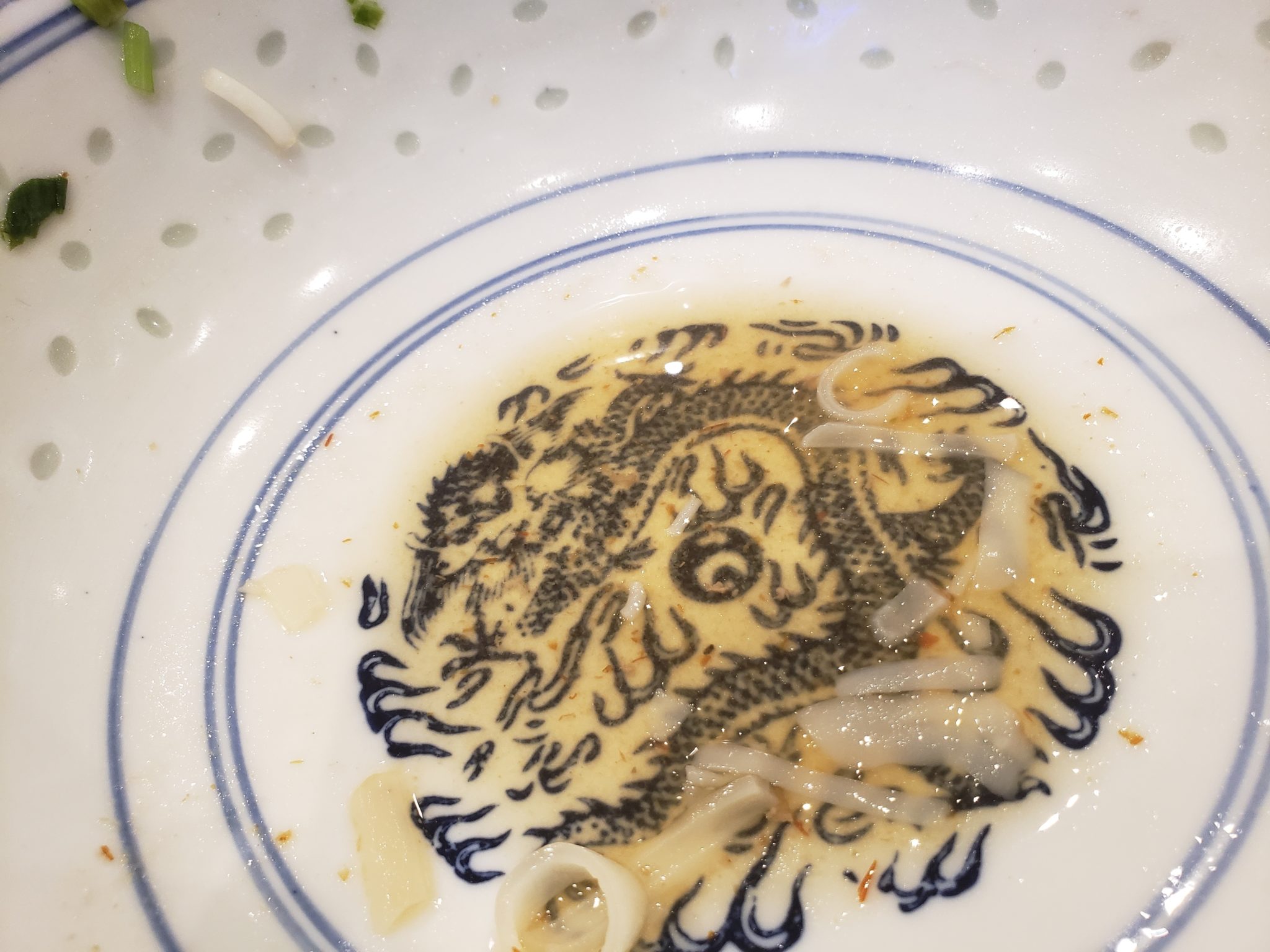 a plate with a drawing on it
