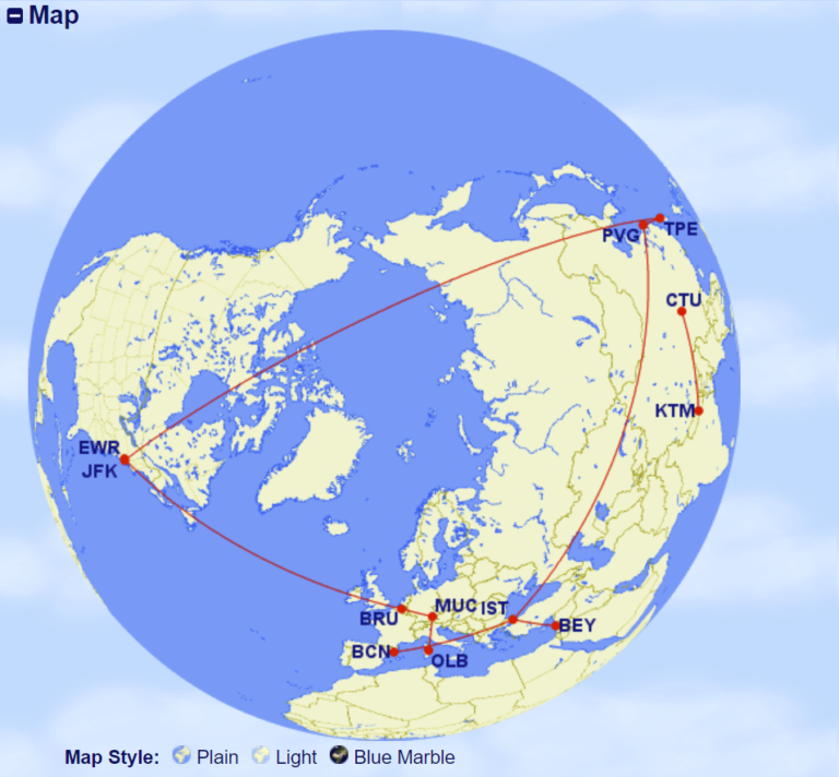 Booked! ANA RTW: 22,000 Miles in Glorious Business