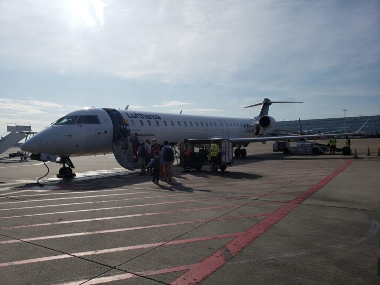 Lufthansa Equipment Change: BRU-MUC