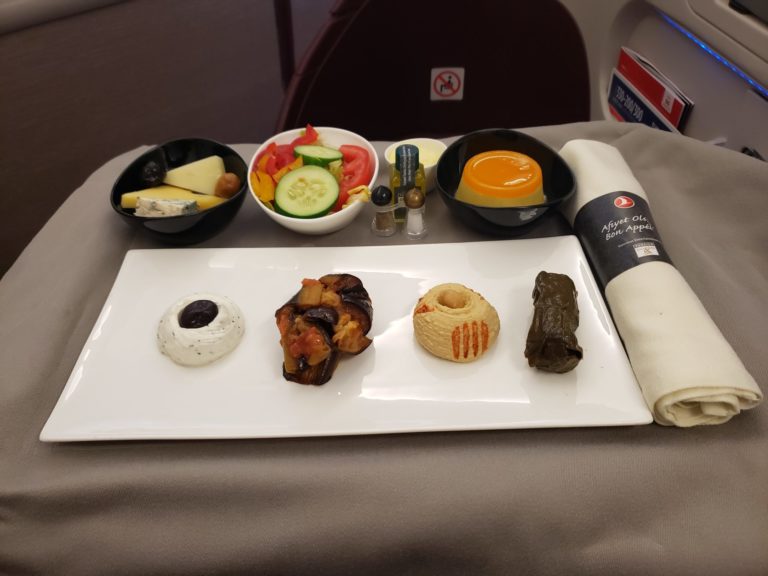 Turkish Business Barcelona to Istanbul: Glad to Lie Flat