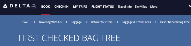 Delta Amex: First Bag Free, Second Is a Scam