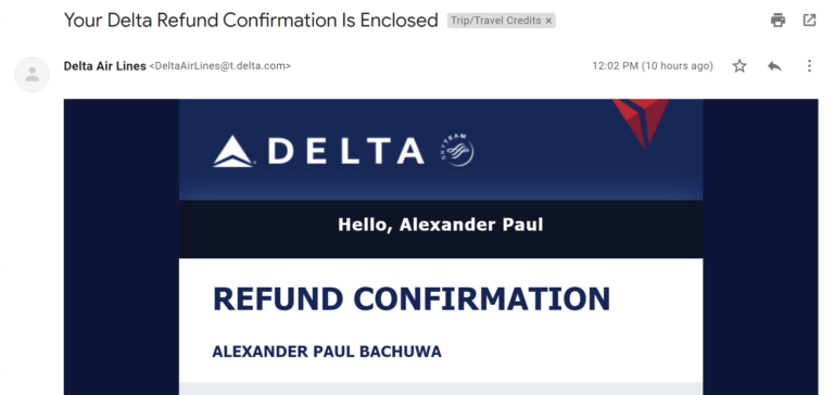 Thank You Delta: Coronavirus Waiver