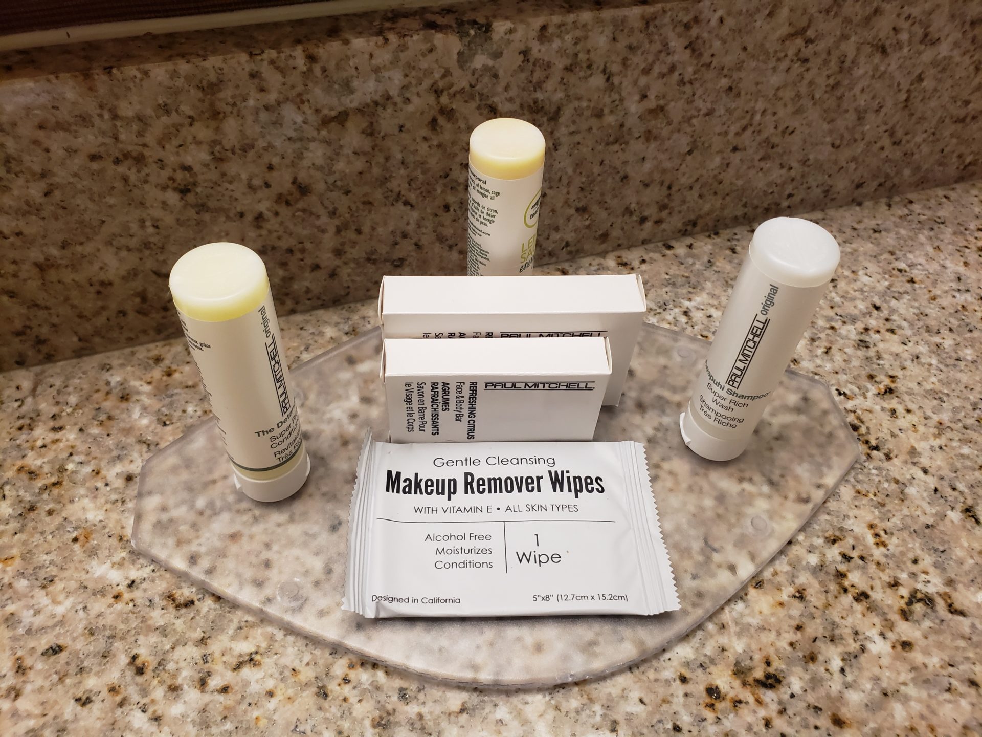 a group of wipes and a package of makeup remover wipes