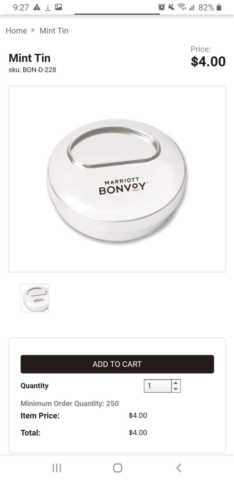 Bonvoy Headphones? How About a Mint Holder?