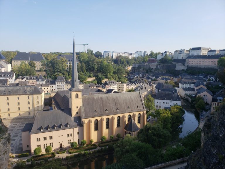 Top to Bottom: Visiting Luxembourg City