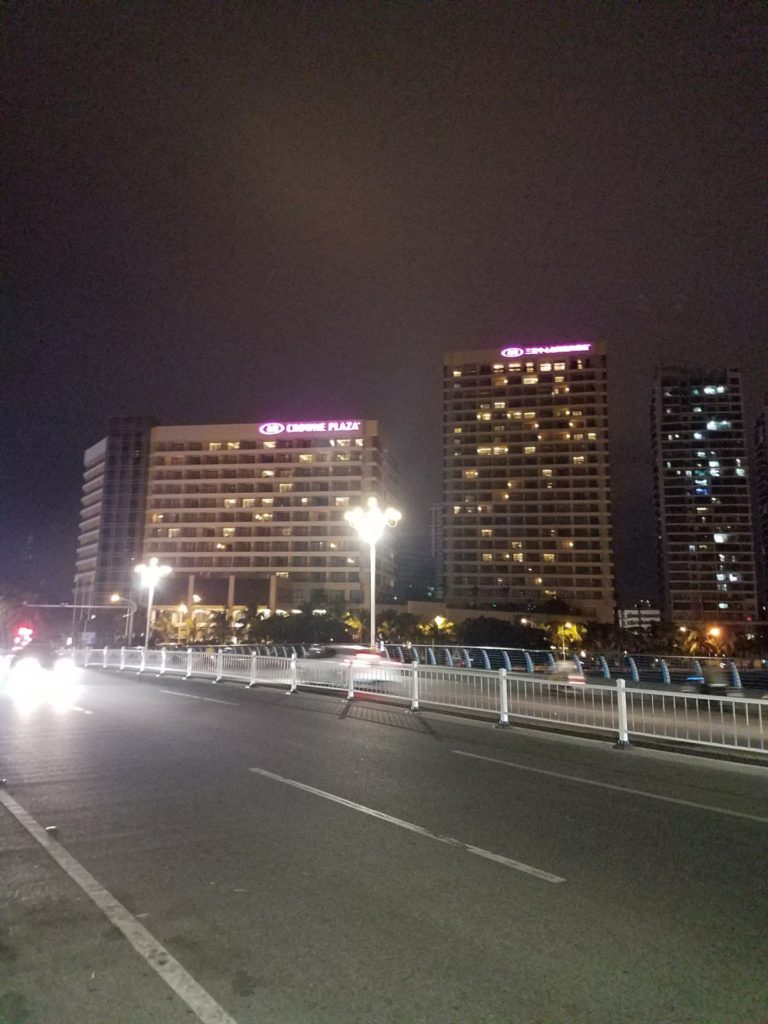 Bottoms Up! Crowne Plaza Sanya City Center