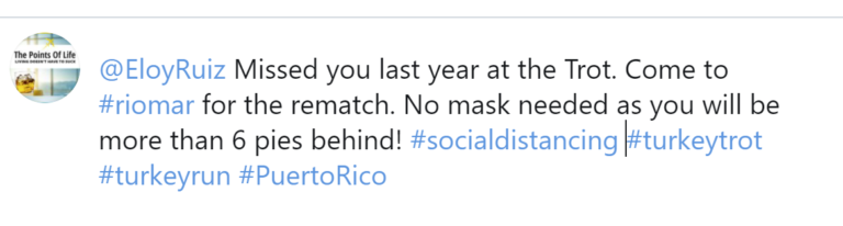 No Turkey Trot This Year, But Still Thankful for Trolling