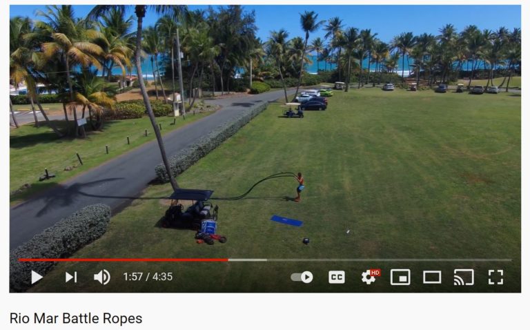 VIDEO: Battle Ropes in Puerto Rico!