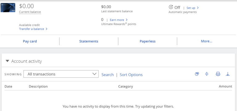 Chase Sapphire Approved!