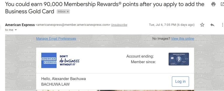 Amex Business Gold Offer Under ‘Investigation’